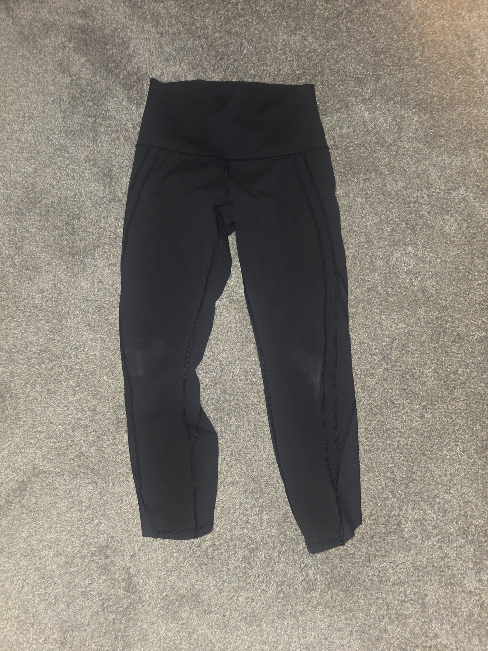 Luluemon Women's Black High-Waist Leggings